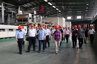 2018年9月12日，全國政協(xié)常委、提案委員會副主任郭庚茂、支樹平率領(lǐng)調(diào)研組蒞臨公司開展調(diào)研